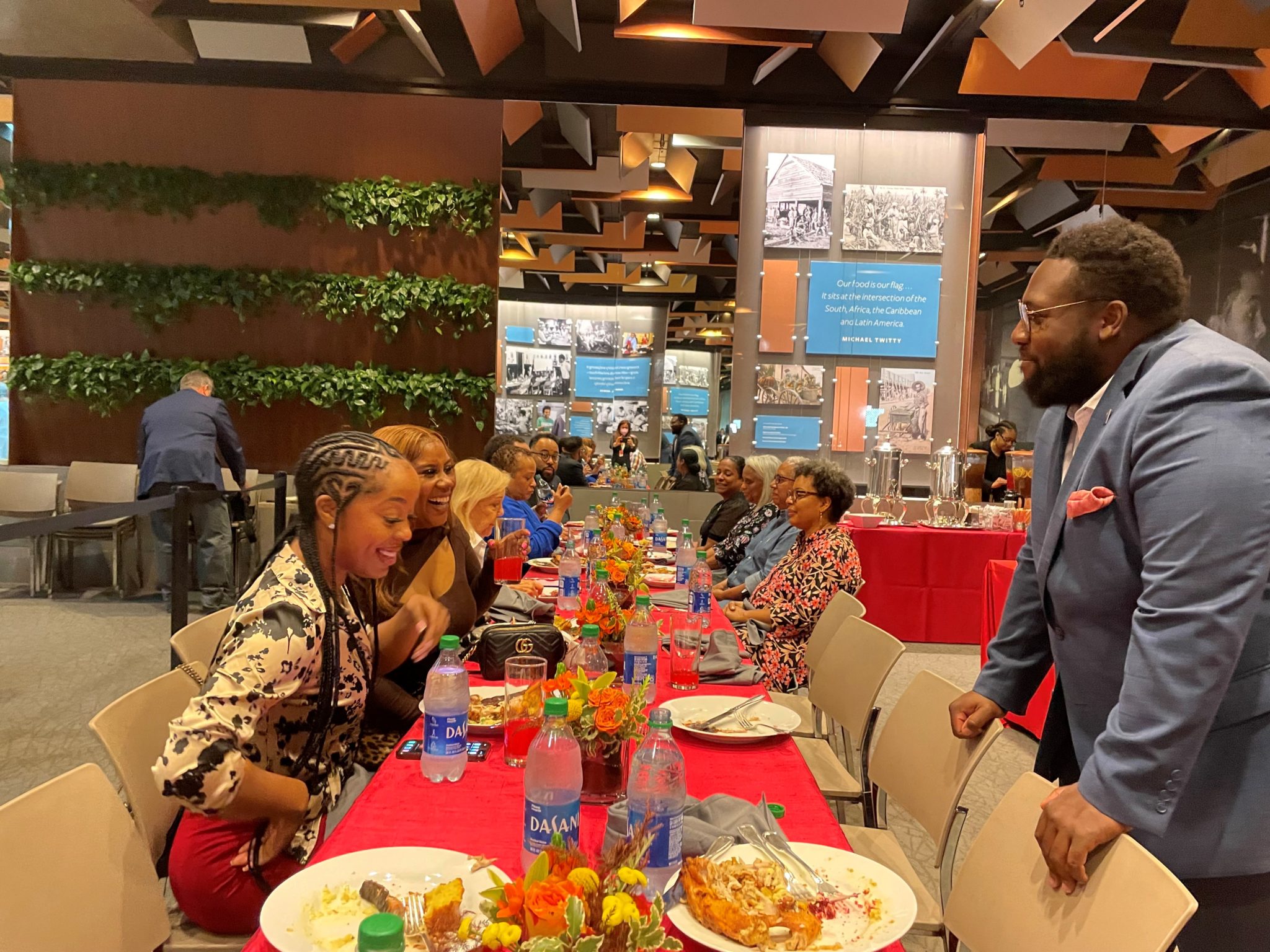 Guests enjoying the Juneteenth menu. (Photo: Restaurant Associates)