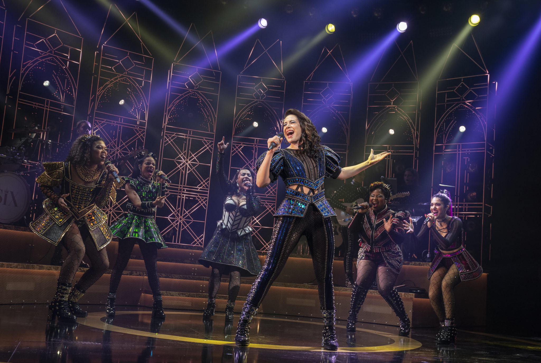 The Musical 'Six' Finally, Fabulously, Opens on Broadway