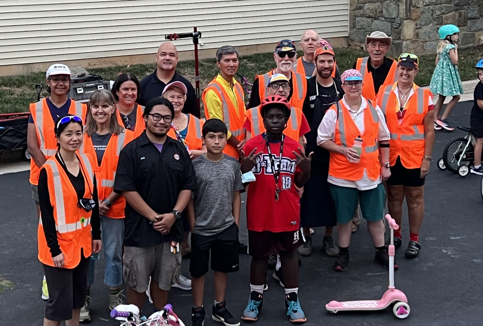 It takes a village - and a whole lot of volunteers to make a Bike Rodeo happen!