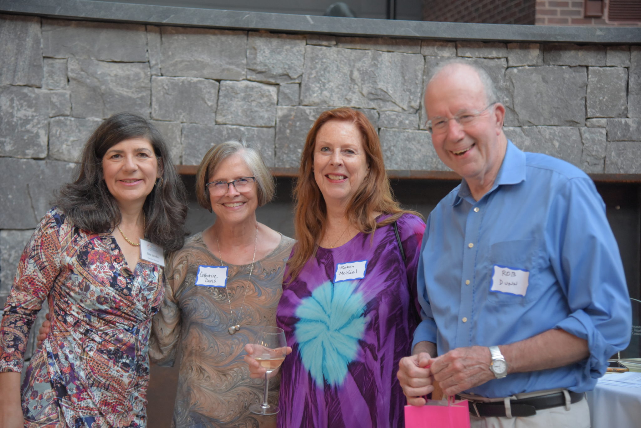 Executive Director Lisa Jacobs and tutors of Alexandria Tutoring Consortium who have been tutoring for more than a decade