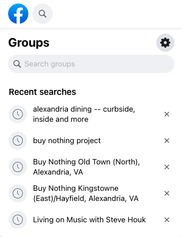Alexandria’s Facebook Groups: Connect, Recommend, Buy Noth...