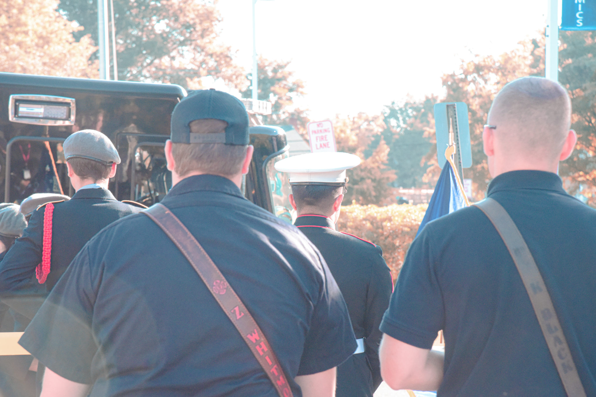 Members of the Alexandria Fire Department Engine Co. 203 (Photo Grace Billups Arnold)