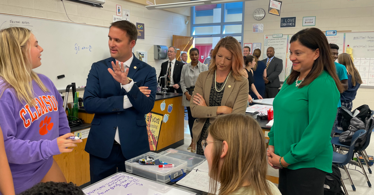Virginia Attorney General Jason Miyares Visits Alexandria City High