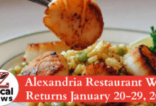Alexandria Restaurant Week Returns January 20-29, 2023