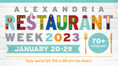 Alexandria restaurant Week graphic