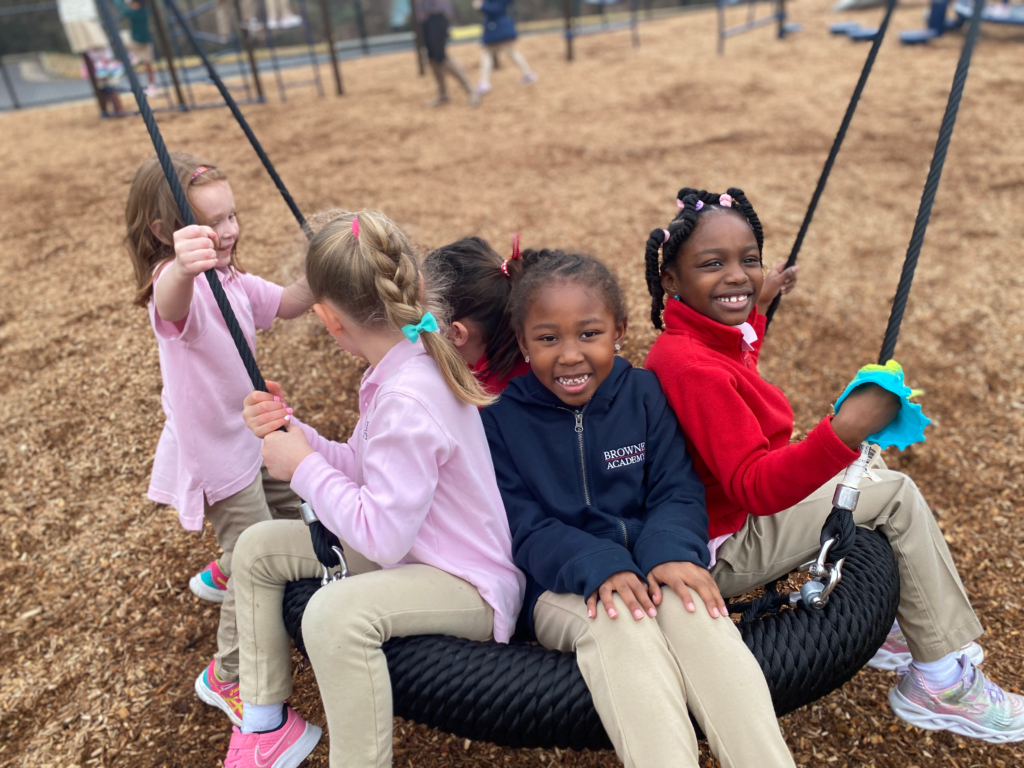 Browne Academy Students Embrace 'Playground of Their Dreams'