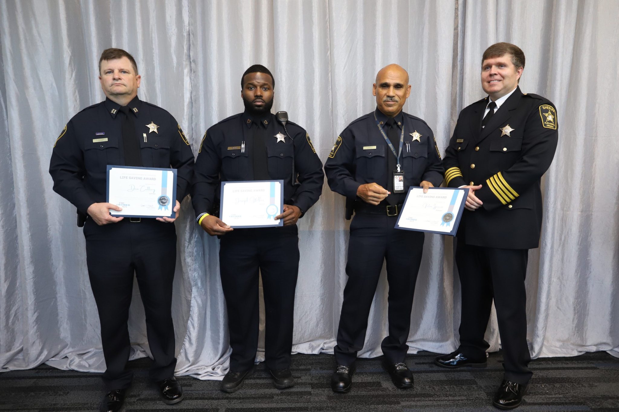 Sean Casey, Alexandria Sheriff's Office Captain, Graduates Public