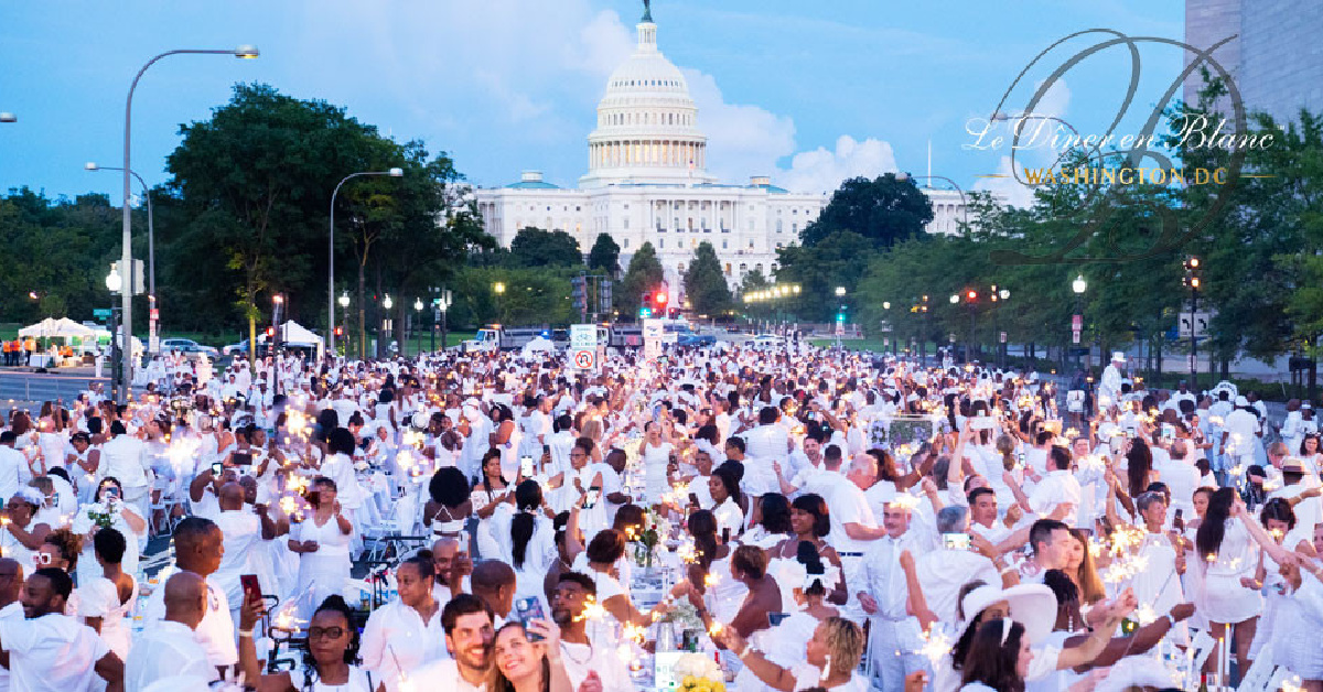 Le Diner en Blanc is returning to Washington, DC