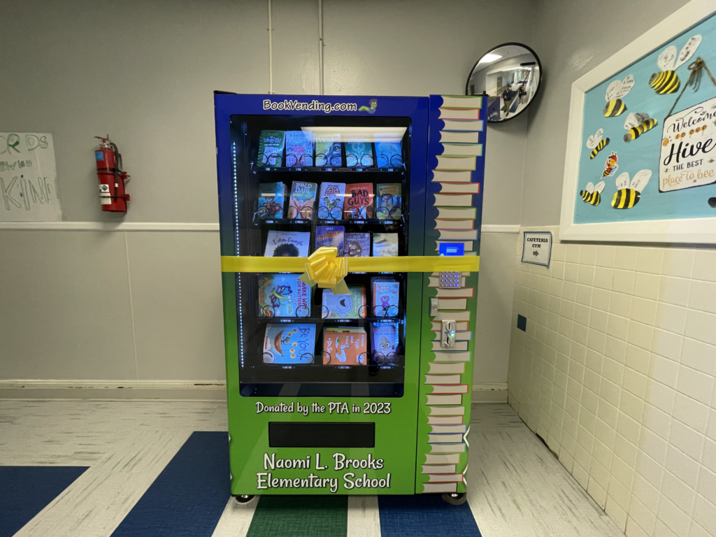 Book Vending Machine - Customized for your School