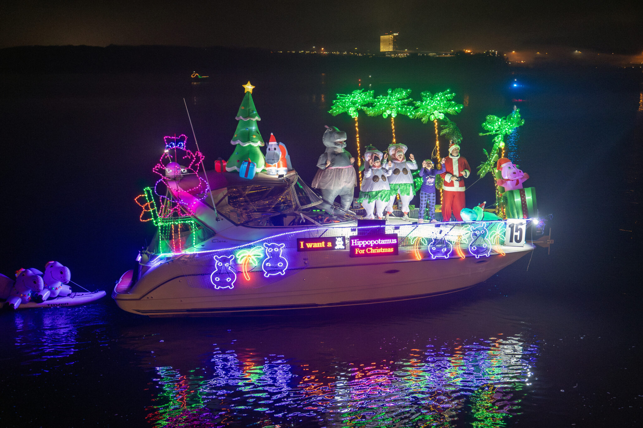 The Winners of the 2023 Alexandria Holiday Boat Parade of Lights Are...