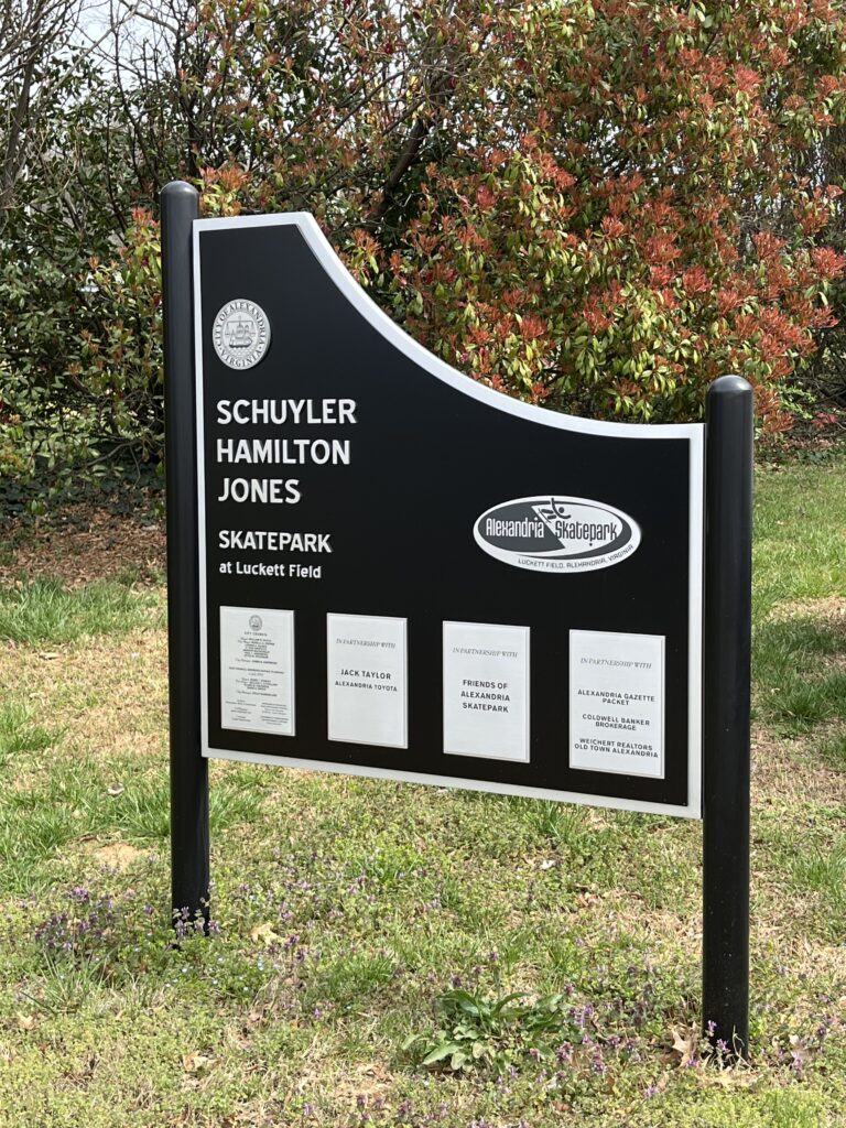 skatepark sign