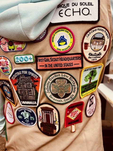 Girl Scout badges