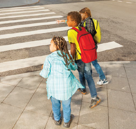 Students Crossing Alexandria VA Students Crossing Alexandria VA