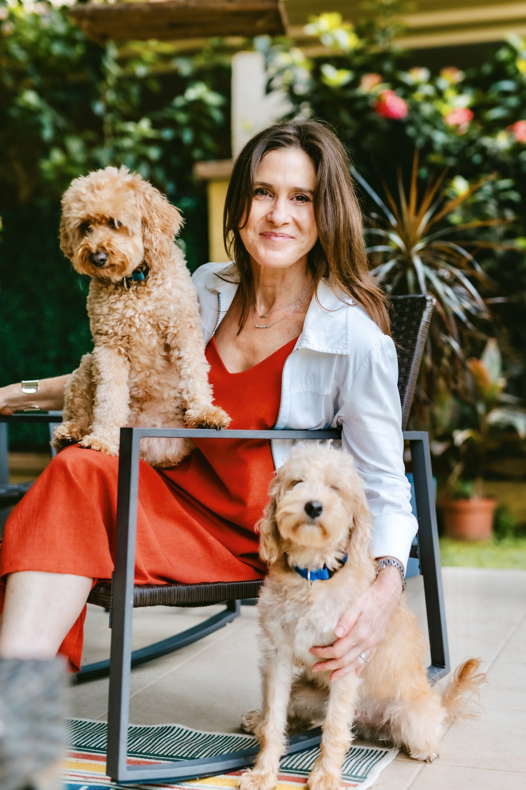 Adrian and dogs