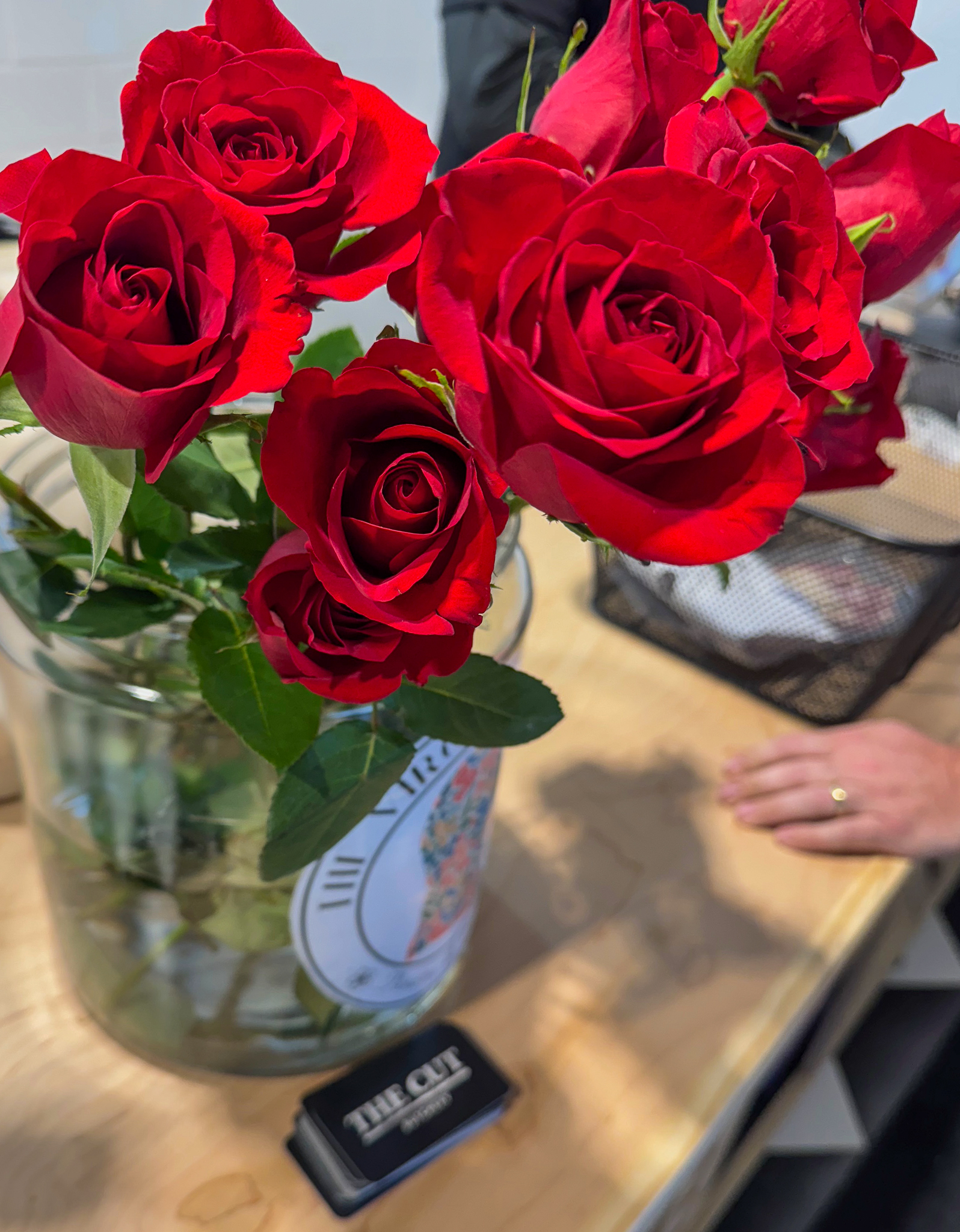 The Cut roses for Vday