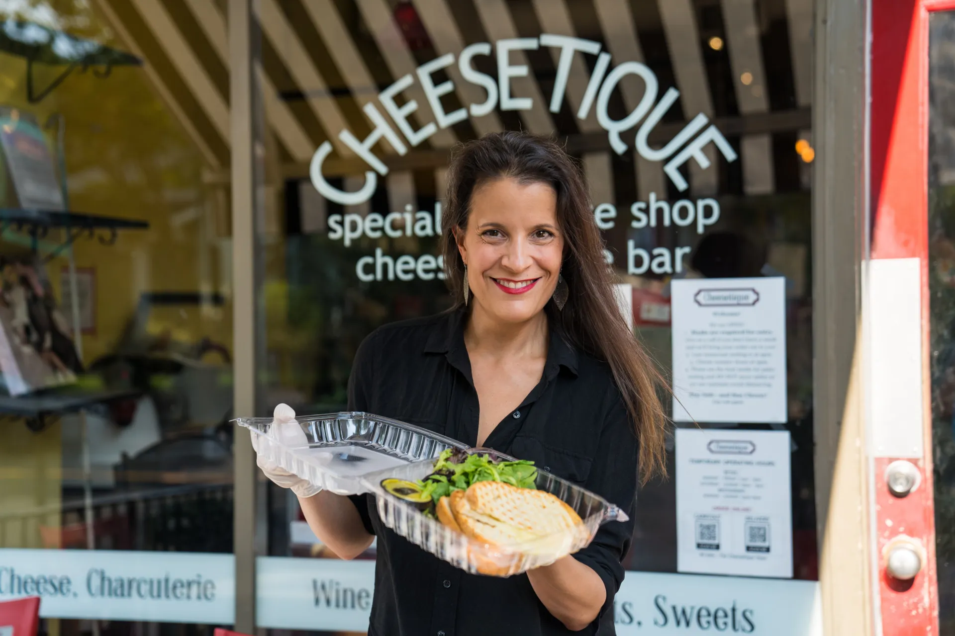 Jill Erber, Owner of Corso Italian and Cheesetique Jill Erber, owner of Corso Italian and Cheesetique, outside the original Cheesetique in Alexandria’s Del Ray neighborhood.
