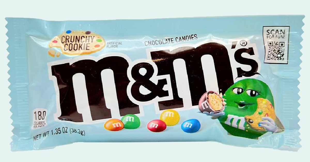 Alexandria Food Fans: New M&M’s Mint Crunchy Cookie Candy Lands at Walmart