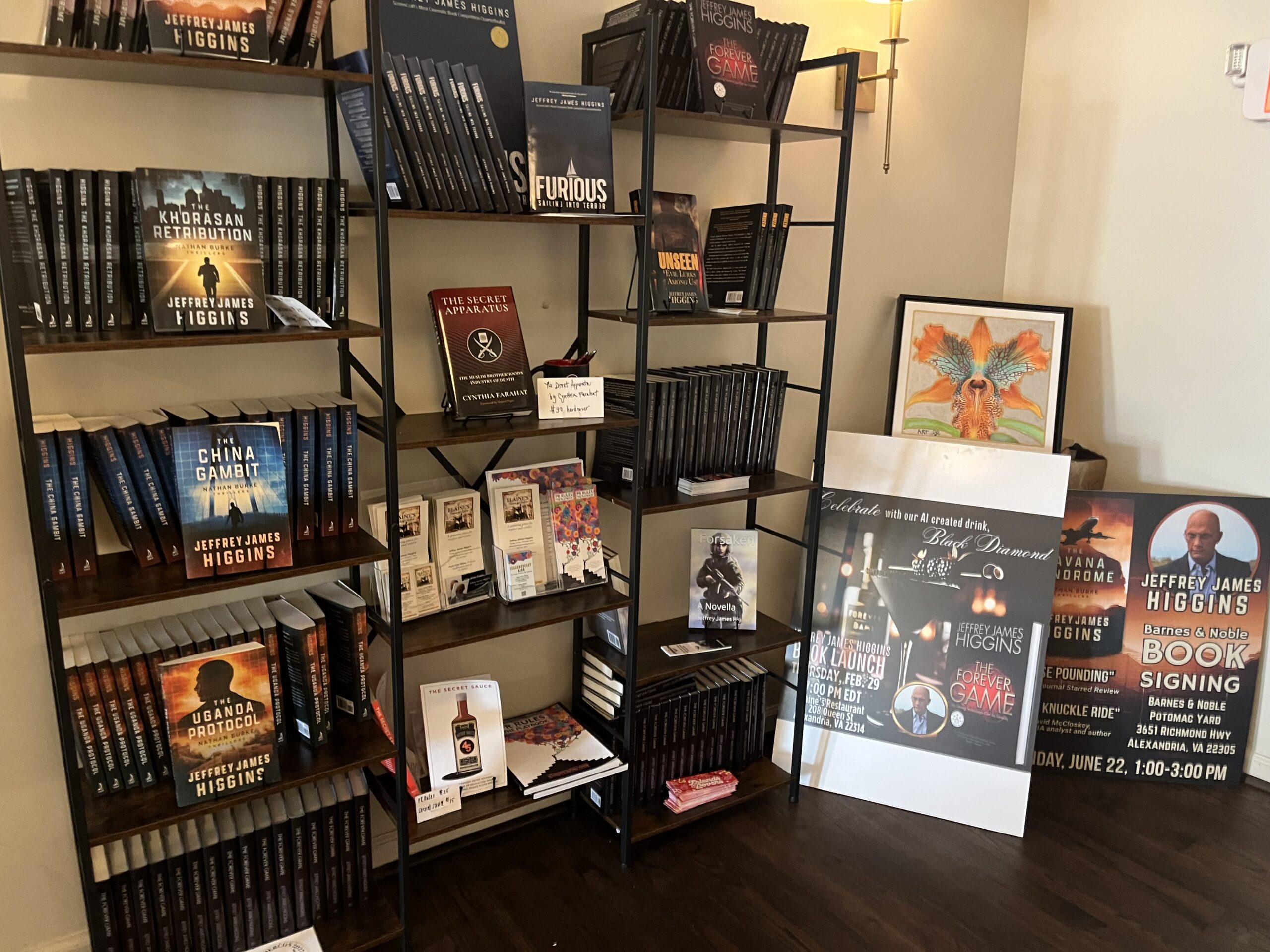 bookshelves
