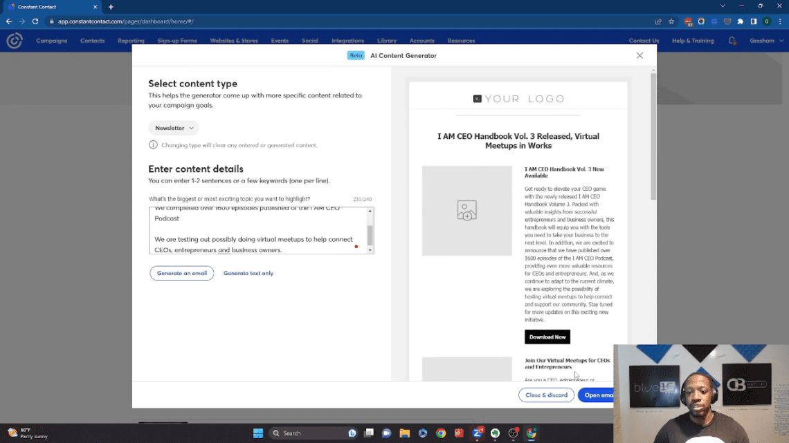 Unlocking the Power of AI for Newsletter Creation