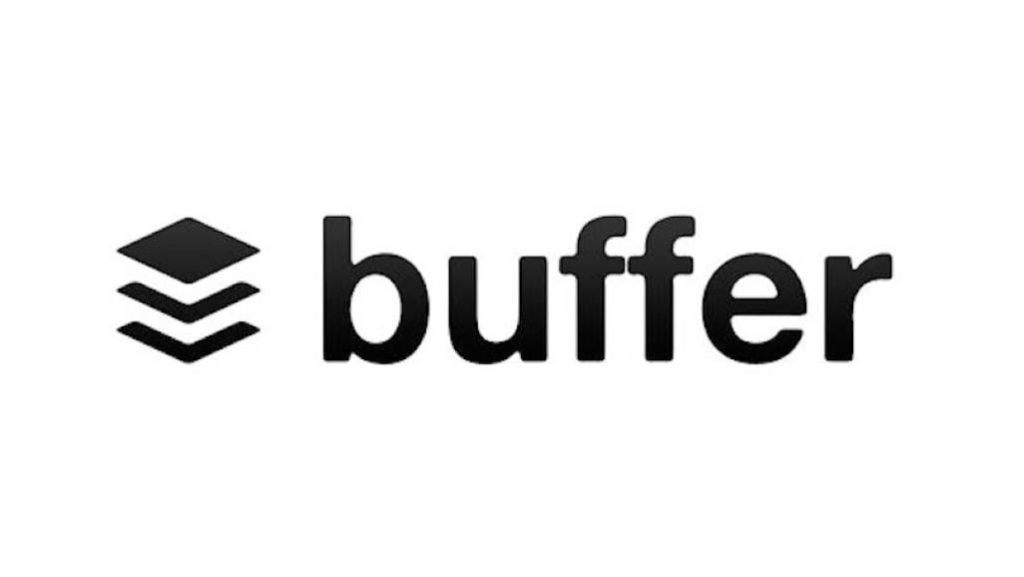 The Buffer logo, featuring a simple black and white design with three stacked horizontal lines next to the word "buffer" in lowercase.