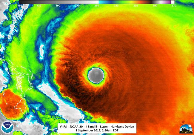 Dorian Se Convierte En El Huracán Más Poderoso Del Atlántico En Tocar Tierra Chema Tierra 