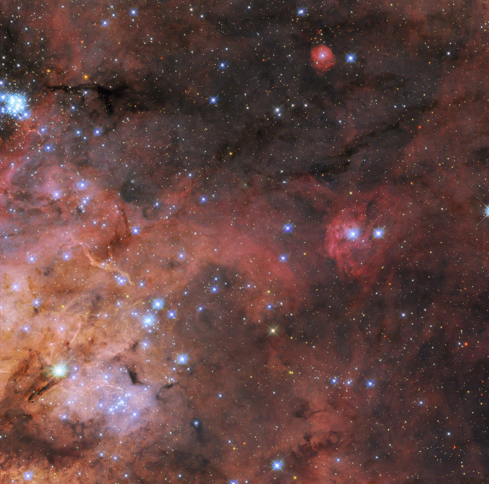 Hubble fotografía a la Nebulosa de la Tarántula - Chema Tierra