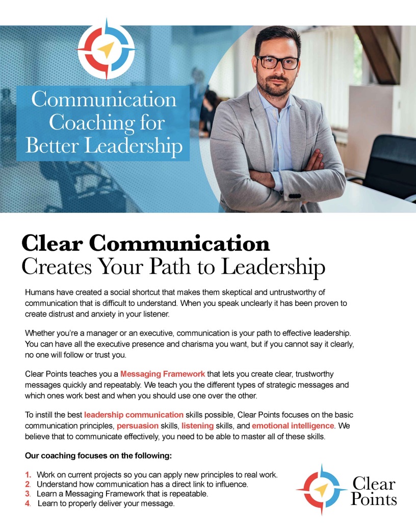 Communication Training, Dallas, Texas, Clear Points Messaging LLC