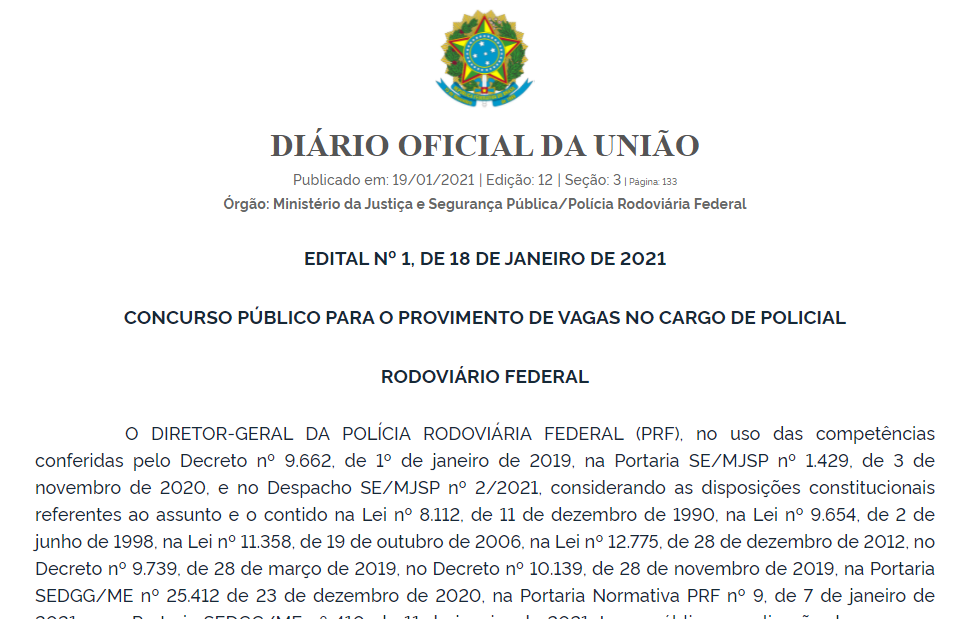 Quanto ganha Um Policial Rodoviário Federal em 2022? (ATUALIZADO)