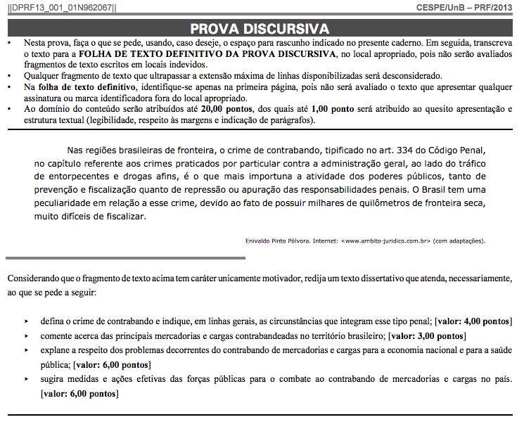 Prova Discursiva Administração Estrategica E Analise Economica