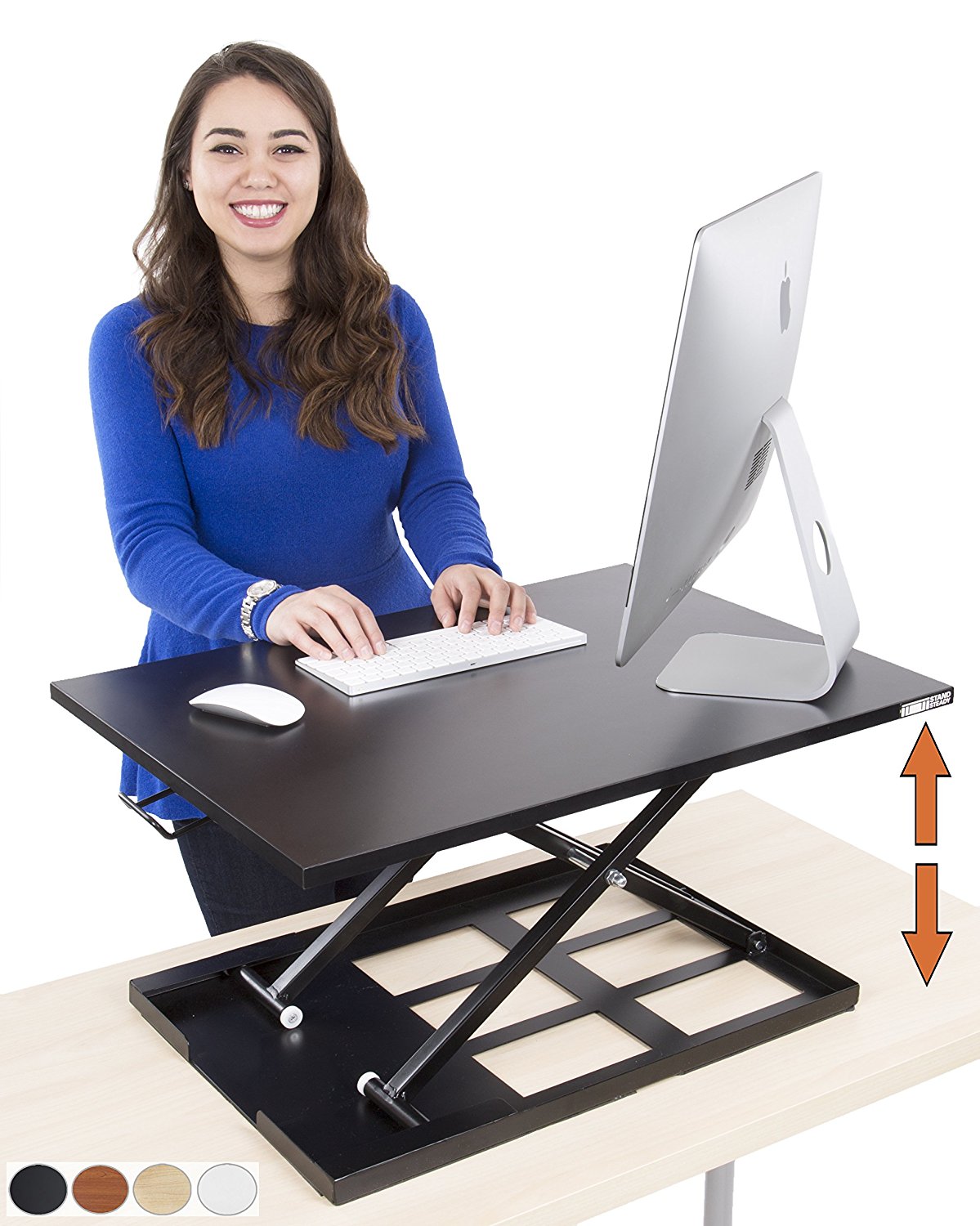  Standing Desk - X-Elite Pro Height Adjustable Desk Converter