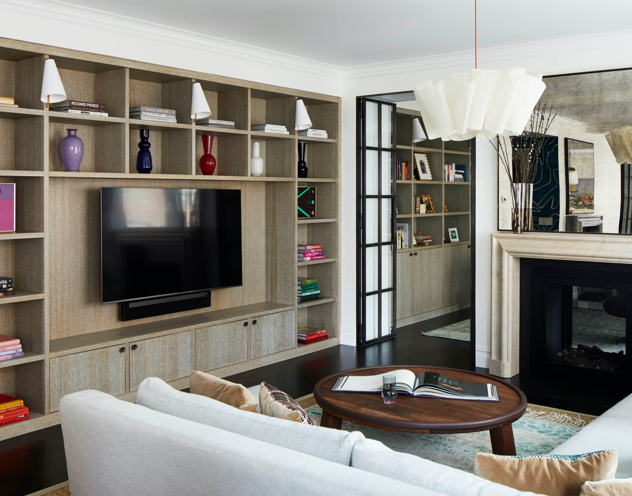 Mid-century Modern Apartment Modernized by Safae Interior Design