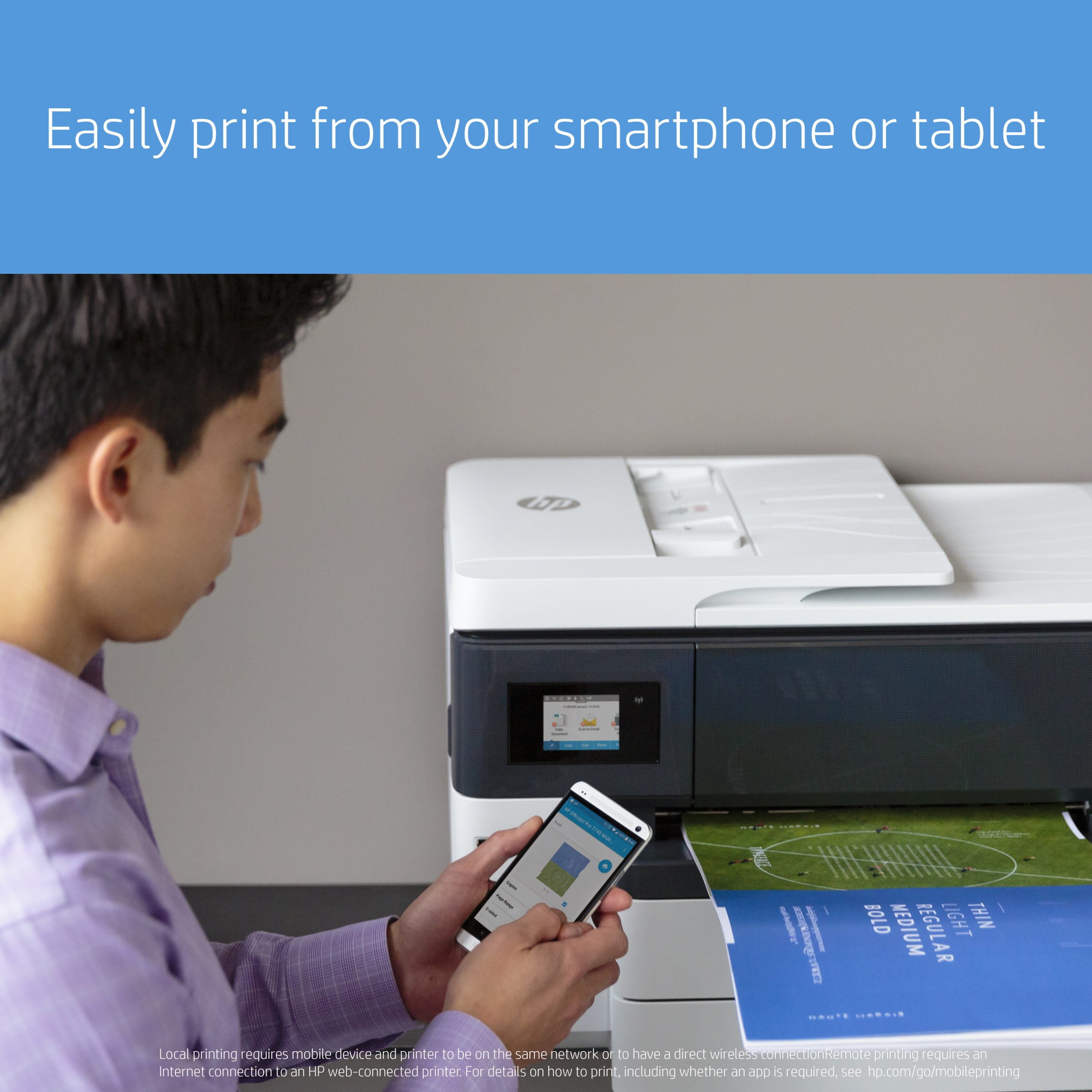 HP OFFICEJET PRO 7720 LEARN HOW TO CONNECT PRINT WITH USB CABLE, SCAN YOUR  DOCUMENT TO PC AND EMAIL 