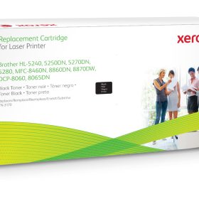 Xerox Black toner cartridge. Equivalent to Brother TN3170. Compatible with Brother DCP-8060/DCP-8065DN, HL-5240, HL-5250DN/HL-5