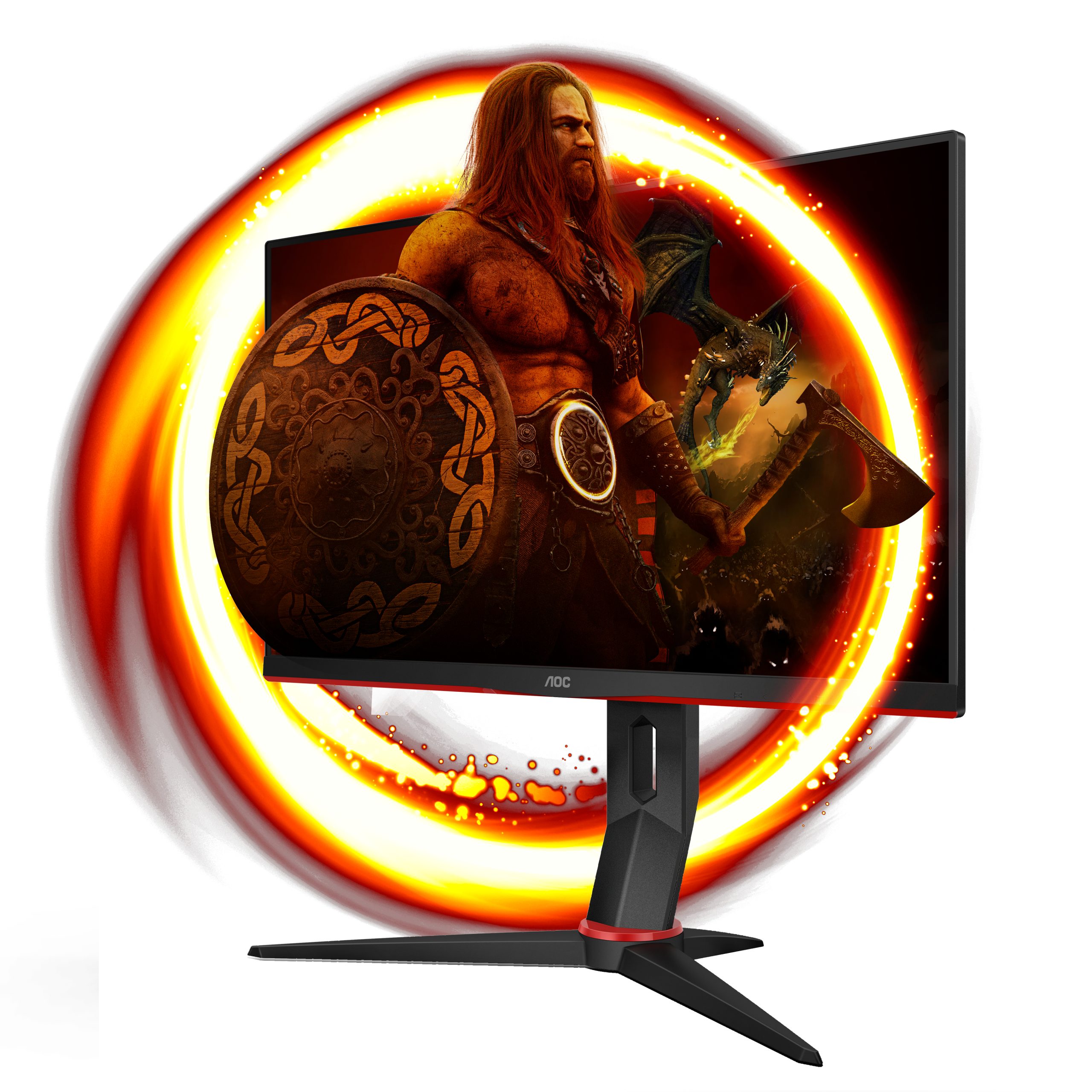 AOC 24G2SU/BK computer monitor 60.5 cm (23.8) 1920 x 1080 pixels