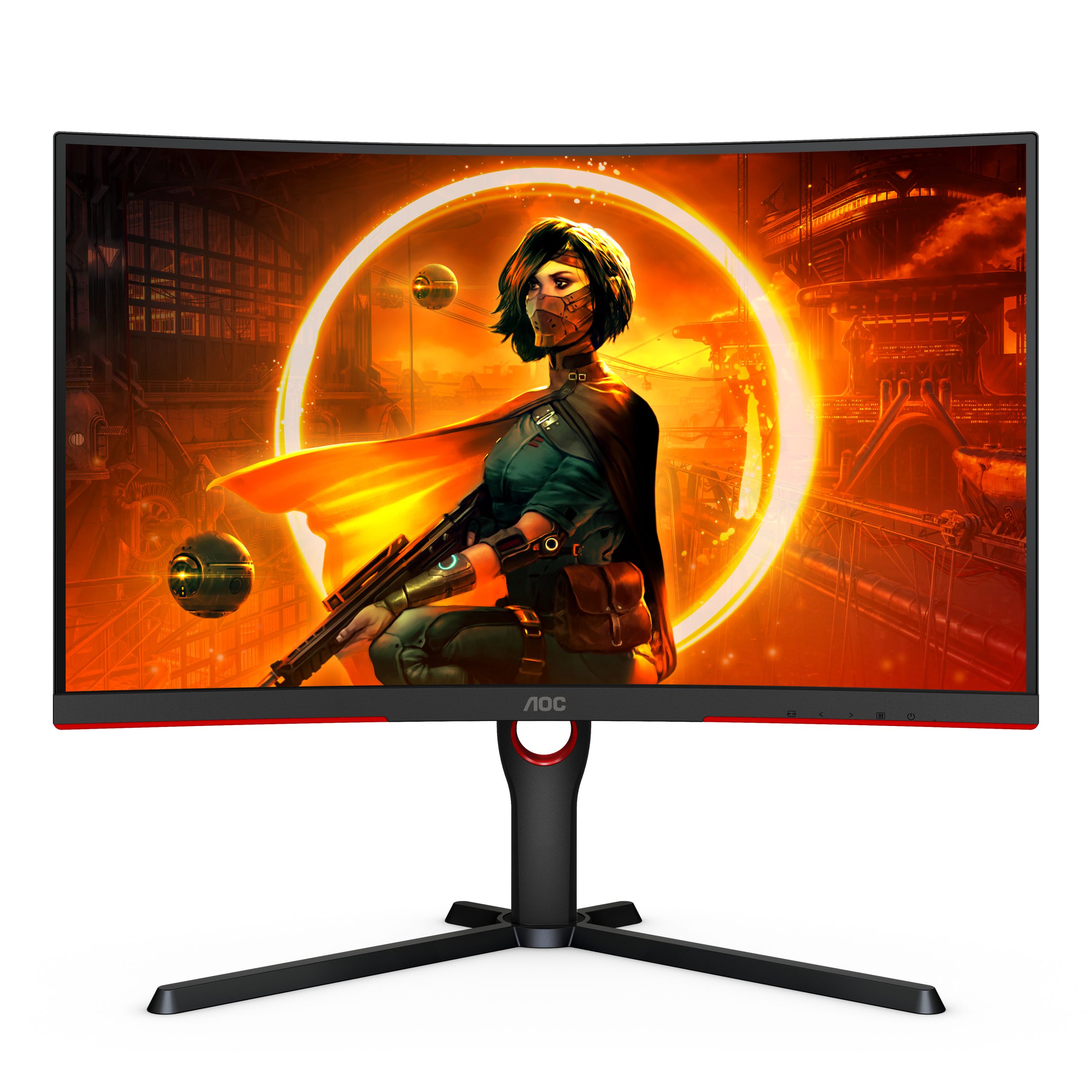 aoc 23.6 curved monitor