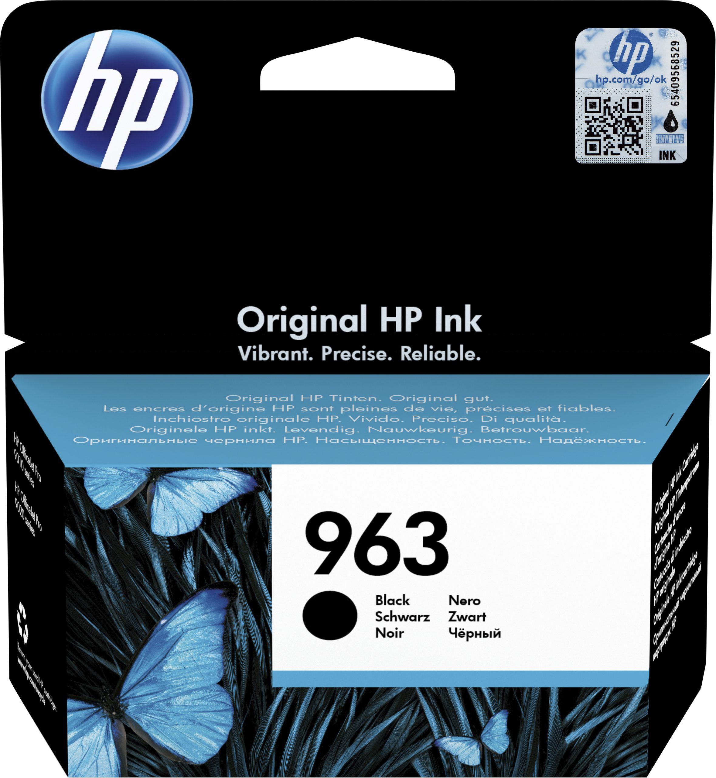 Original High Capacity HP 963 XL 4 Colour Ink Cartridge Multipack