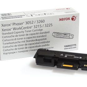 Xerox Genuine Phaser 3260 / WorkCentre 3225 Black Standard Capacity Toner Cartridge (1500 pages) - 106R02775