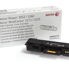 Xerox Genuine Phaser 3260 / WorkCentre 3225 Black High Capacity Toner Cartridge (3000 pages) - 106R02777