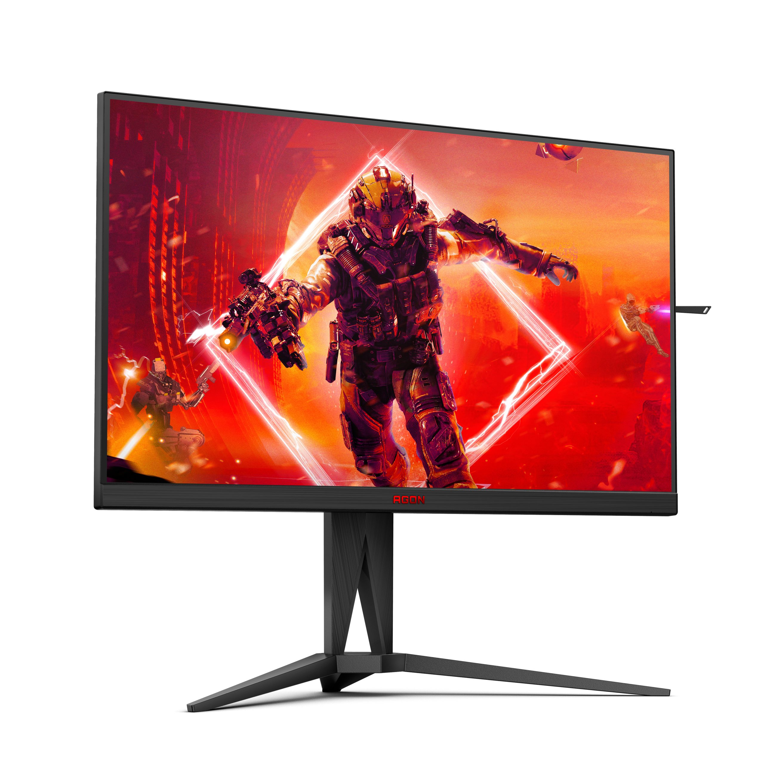 AOC AGON 31.5 LCD Curved FreeSync Monitor, Black 