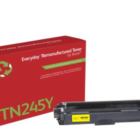 Everyday Remanufactured Toner replaces Brother TN245Y, High Capacity