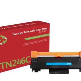 Everyday Remanufactured Toner replaces Brother TN246C, Standard Capacity