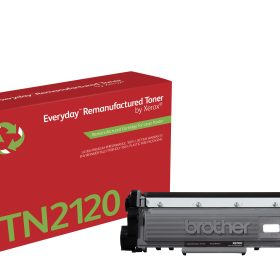 Everyday Remanufactured Toner replaces Brother TN2120, High Capacity