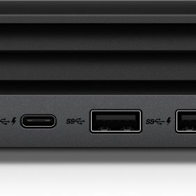 HP Pro 400 G9 i5-12500T mini PC Intel® Core™ i5 16 GB DDR4-SDRAM 256 GB SSD Windows 10 Pro Black