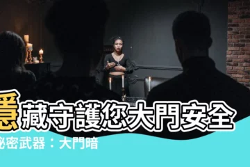 【大門暗氣鼓】隱藏守護您大門安全的秘密武器：大門暗氣鼓推薦