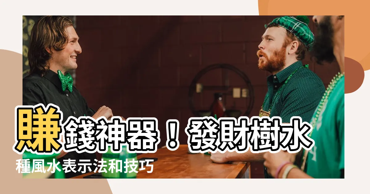 【發財樹水種風水】賺錢神器！發財樹水種風水表示法和技巧，讓你事業財運大開！