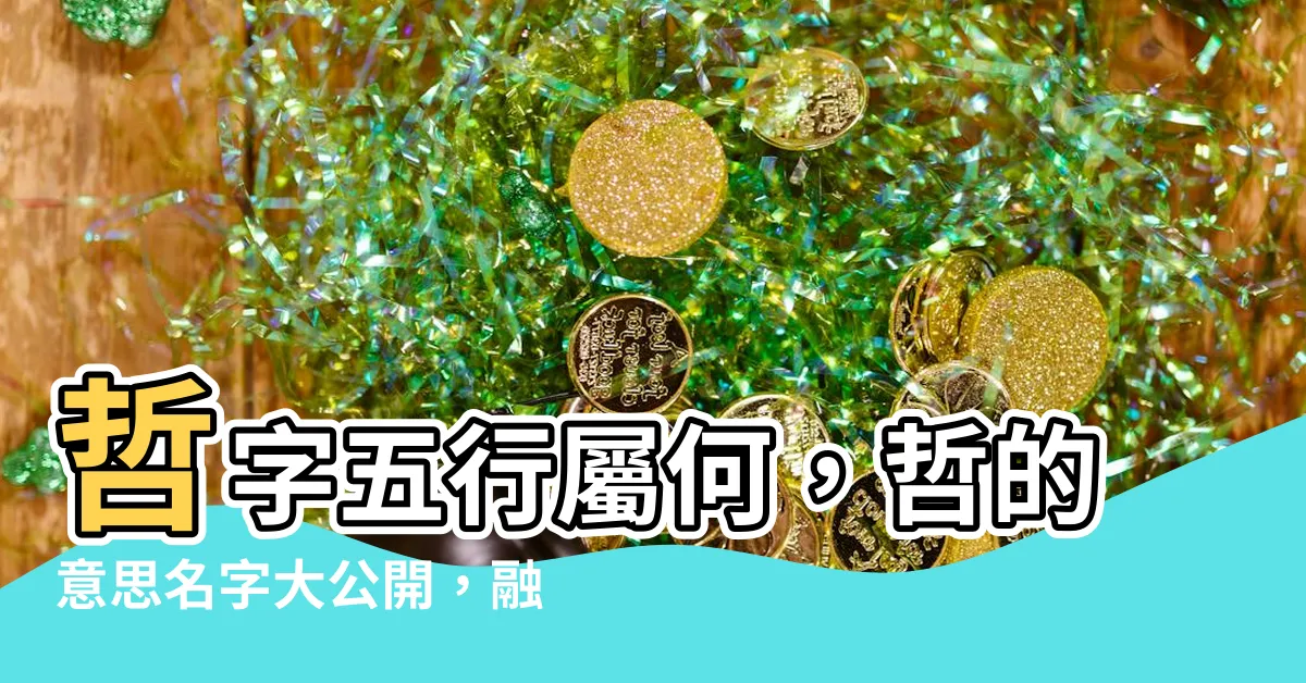 【哲的意思名字】哲字五行屬何，哲的意思名字大公開，融才智與卓越寓意