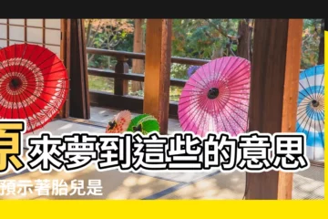 【孕婦夢見二胎是個男孩還是女孩嗎】原來夢到這些的意思是 |預示著胎兒是男寶 |你有做過嗎 |