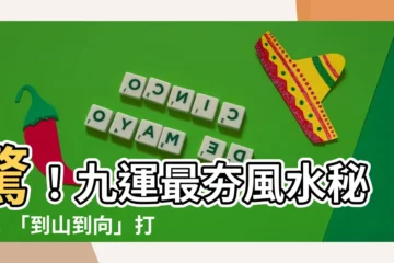 【到山到向】驚！九運最夯風水秘密！「到山到向」打造旺財聚氣宅邸