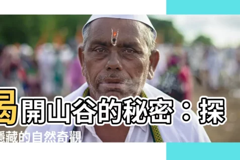 【山谷的意思】揭開山谷的秘密：探索隱藏的自然奇觀