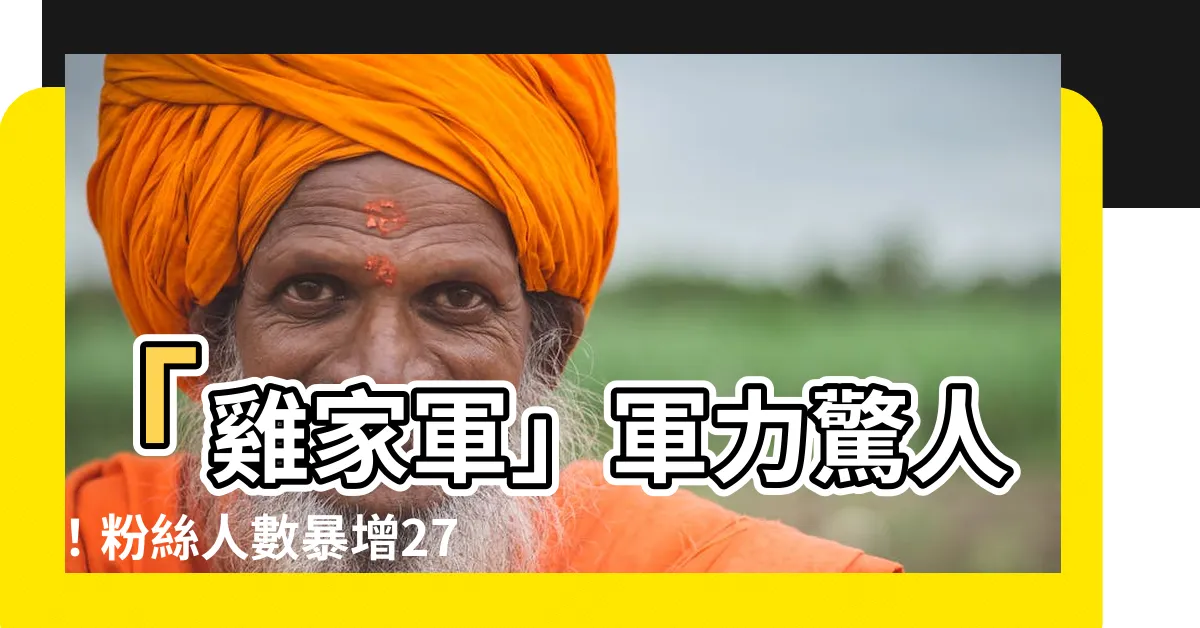 【雞家軍】「雞家軍」軍力驚人！粉絲人數暴增27萬，究竟是何方神聖？